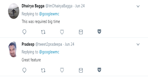 Search Console Tweets